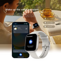 Cyber Goods Smartwatch Fitness Tracker with Bluetooth Calling